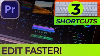 How to Edit Faster with Shortcut KEYS ||  Adobe Premiere Pro Tutorials