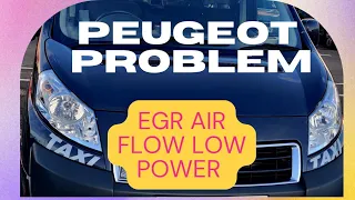 Peugeot Expert Loss of Power Intermittent Fault Air Dozer EGR