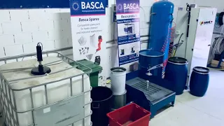 Basca3T - High pressure and Hot water cleaning machine for containers