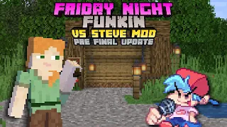 Overseen REMASTERED - Vs Steve Mod | Friday Night Funkin'