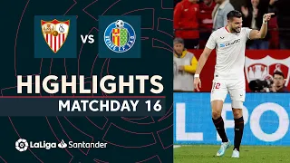 Highlights Sevilla FC vs Getafe CF (2-1)