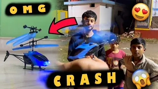 NEW HELICOPTER hogaya CRASH 😱💥😱 MAA ko cycle pe ghumaya maine 😎😎