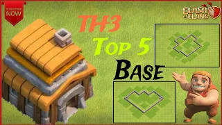 BEST CLASH OF CLANS TOWN HALL 3 HYBRID BASE 2023 !! COC TH3 BASE | TOP 5 BASE 2023 ||