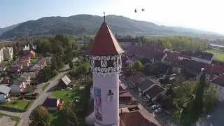 Brežice from above