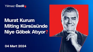Murat Kurum Miting Kürsüsünde Niye Göbek Atıyor? - Yılmaz Özdil