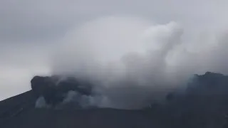 Powerful Shockwave during Explosive Eruption of Sakurajima Volcano, Japan