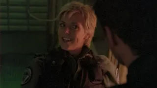 Stargate SG-1 - Season 6 - Forsaken - Aden flirts with Sam