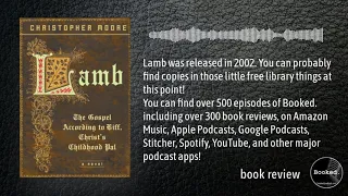 Book review - Lamb by Christopher Moore