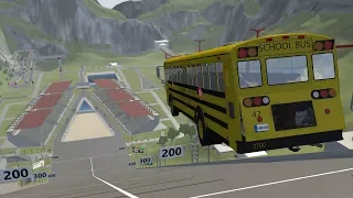 Car Jump Arena: Trucks and Buses Edition | BeamNG.drive