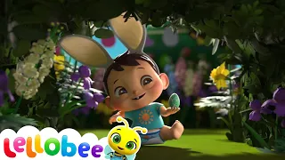 Going On A Egg Hunt - Easter Song | Lellobee -  Nursery Rhymes for Kids