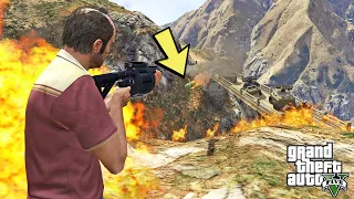 الحرب العالمية بدأت في قراند 5 | GTA V Deleted Missions