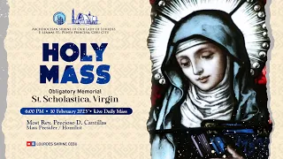 6:00 PM | 9TH DAY NOVENA MASS | 10 FEBRUARY 2023 | MOST REV. PRECIOSO D. CANTILLAS