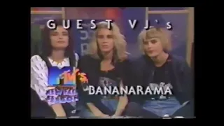 MTV Bananarama Guest VJ Promo (1986)