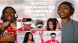 T and Coco Cook COW TONGUE Tacos (part 1 & 2) | REACTION