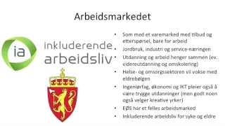 Samfunnsfag - Yrkesliv, arbeidsmarked og lønn