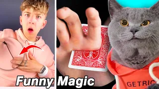 Impossible Magic Tricks You Can Do! | Oscar's Funny World | Dan Rhodes Magic TikToks