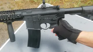 Crosman R1 semi/full auto CO2 4,43mm Test 2