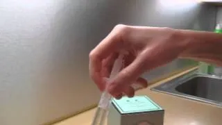 Как сделать отливант с помощью шприца