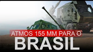 Exército Brasileiro adquire ATMOS 155 mm para sua artilharia - grande salto tecnológico