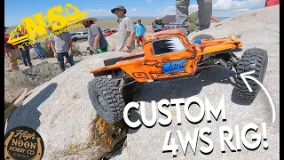 Custom Comp Chassis VS TOUGHEST C3 Course I've Ever Seen [North VS South Utah RC Crawling Champ. 23]