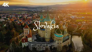 Top Places to visit in Slovakia | Drone | 4K | Cinematic Video