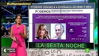 Las razones de Podemos para llevar a los tribunales a Eduardo Inda y Esperanza Aguirre