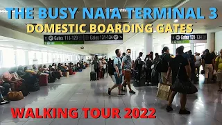 Ninoy Aquino International Airport (NAIA) Terminal 3 Walking Tour 2022 | Airport in Manila