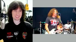 British guitarist reacts to Phil X's CRAZY energy, AND ability!!!