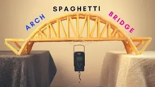 Making a Spaghetti Bridge and Testing it!