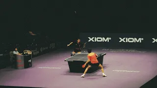 Wang Chuqin | How he prepare for a powerful forehand shot