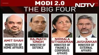 Big 4 Announced: Home Minister Amit Shah, Nirmala Sitharaman Gets Finance