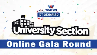 ICT Olympiad Online Gala Round | University Section