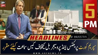 ARY News Headlines | 5 PM | 29th April 2023