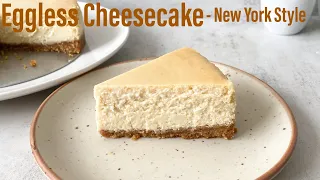 New York Style Eggless Cheesecake | Home-made Cream Cheese | Rich & Creamy | Best Bites