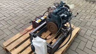 Kubota D722 3 cilinder diesel motor stocknr 3798