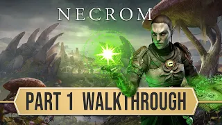 ESO Necrom: Gameplay Walkthrough Part 1 (The Elder Scrolls Online Morrowind)