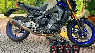 MT09 - SP 2022 | Thay nước mát VOLTRONIC R35 tại nhà - Thay nhớt MOTUL 300v