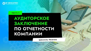 Аудиторское заключение по отчетности компании - Часть 1