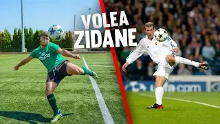 GOL de VOLEA *ZIDANE* ¡RETO FÚTBOL!