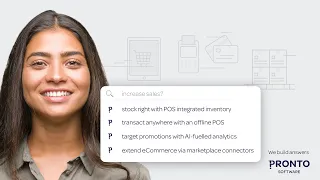 How to increase sales in retail with Pronto Xi ERP and analytics