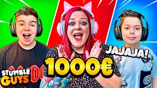 EL ÚLTIMO EN REIRSE EN STUMBLE GUYS GANA 1000€ !!!