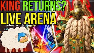 LIVE ARENA F2P SILVER 3 CLIMB GRIND AND CHILL! MOUNTAIN KING STILL RELEVANT? | RAID: SHADOW LEGENDS