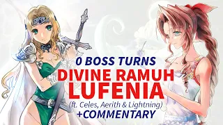 DFFOO GL Divine Ramuh Lufenia (Waifu Team for 0 Boss Turns!)
