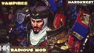 Total War Warhammer 2 Radious mod - прохождение - Vampires - Very Hard =40= Месть короля