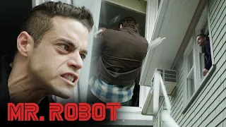 Elliot Pushes Mr. Robot Out A Window | Mr. Robot