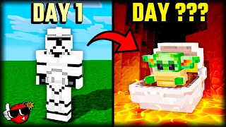 I survived ??? days in Star Wars Minecraft…