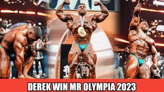 Derke lunsfurd win mr Olympia 2023/mr Olympia 2023 winner