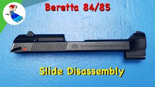 BERETTA CHEETAH // How to Disassemble the Beretta 84FS Cheetah,  Beretta 85FS Cheetah of Beretta 81