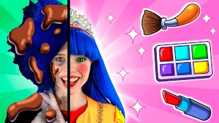 Princess Beauty Makeup Song 💄🎀👗 | Kids Songs and Nursery Rhymes | Dominoki