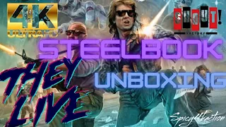 They Live 4k Steelbook - Cloverfield 15th Anniversary 4k Steelbook - Unboxing
